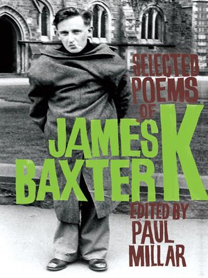 cover image of Selected Poems of James K. Baxter